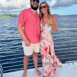 Floral Holiday Maxi Dress